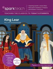 Sparkteach系列 李尔王 英文原版 Sparkteach King Lear 莎士比亚四大悲剧之一