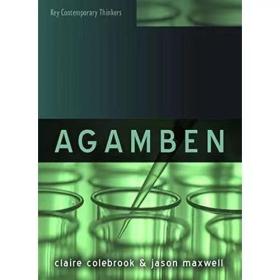 Agamben  当代重要哲学家系列：阿甘本 英文原版