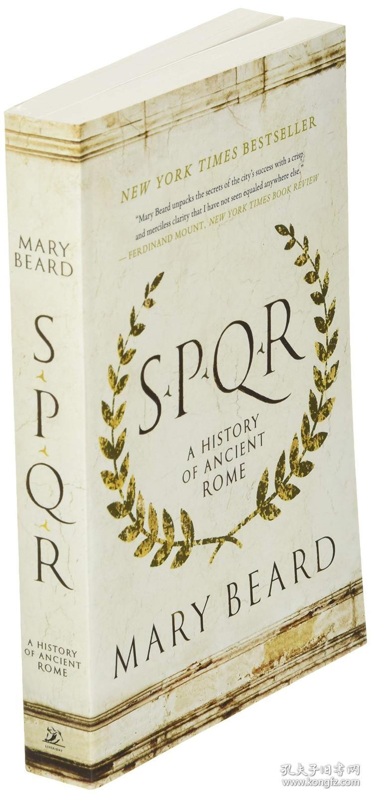 SPQR: A History of Ancient Rome Mary Beard Liveright 元老院与罗马人民：古罗马的历史 英文原版