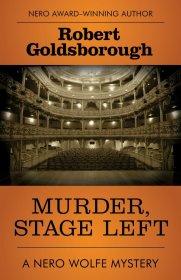 大侦探尼洛沃尔夫系列：谋杀，舞台左侧 英文原版 Murder, Stage Left