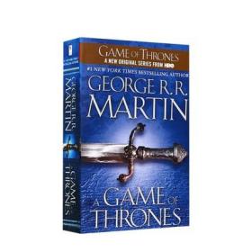 英文原版 A Game ofThrones冰与火之歌卷1权利的游戏HBO美剧原著小说魔法奇幻动作冒险科幻小说漫画书籍