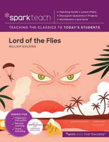 Sparkteach系列 蝇王 Sparkteach Lord of the Flies 英文原版 威廉 戈尔丁 William Golding 语言学习 教材