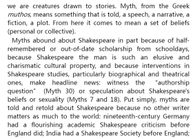 关于莎士比亚的30个伟大故事 30 Great Myths About Shakespeare 英文原版