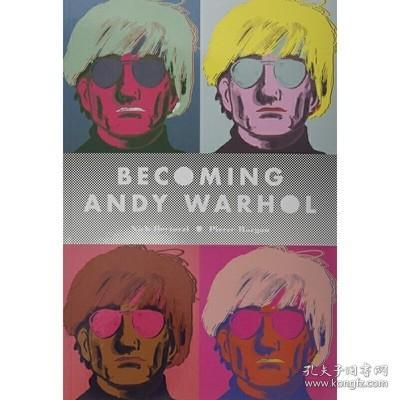 Becoming Andy Warhol 成为安迪·沃霍尔（图文小说传记）英文原版 艺术人物