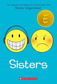 姐妹 英文原版 Sisters A Graphic Novel Raina Telgemeier 雷纳 塔吉迈尔 图画小说 全彩漫画图画成长故事书