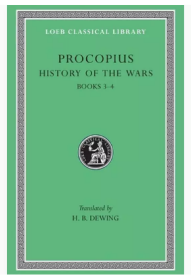 洛布古典丛书 普罗科匹厄斯 卷2 英文原版 History of the Wars Volume II Procopius The Loeb Classical Library