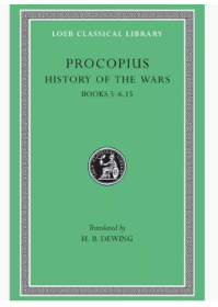 洛布古典丛书 普罗科匹厄斯 卷3 英文原版 History of the Wars Volume III Procopius The Loeb Classical Library