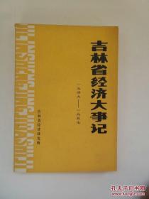 吉林省经济大事记.1949-1957