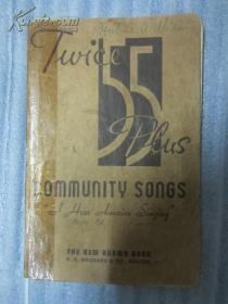 TWICE 55 PLUS COMMUNITY SONGS THE NEW BROWN BOOK