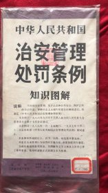 中华人民共和国治安管理处罚条例  知识图解 37张全  馆藏