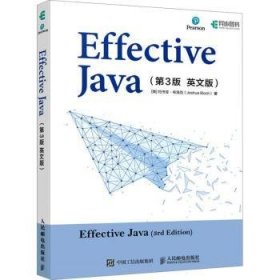 全新正版图书 Effective Java(第3版 英文版)约书亚·布洛克人民邮电出版社9787115628992 黎明书店