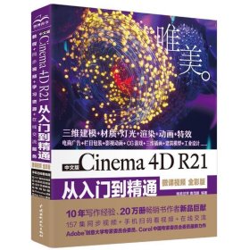 全新正版现货  中文版Cinema 4D R21从入门到精通 9787517090649