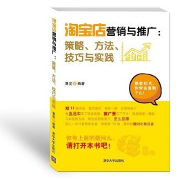 全新正版现货  淘宝店营销与推广:策略、方法、技巧与实践