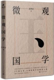 全新正版图书 余世存：微观国学(版）余世存人民文学出版社9787020135516 黎明书店