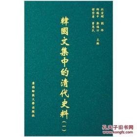 韩国文集中的清代史料