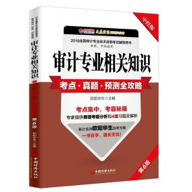 审计专业相关知识考点 真题 预测全攻略