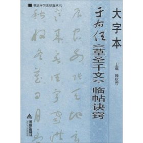 全新正版现货  大字本于右任《草圣千文》临帖诀窍 9787508294308