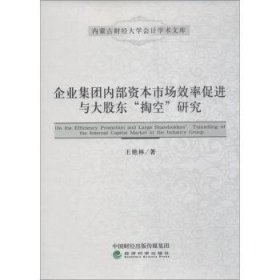 全新正版图书 企业集团内部资本市场效率与大股东“掏空”研究王艳林经济科学出版社9787514197082 黎明书店