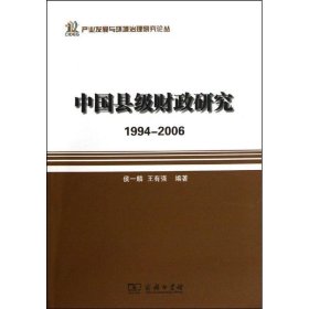 产业发展与环境治理研究论丛·中国县级财政研究：1994-2006