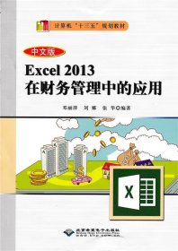 全新正版现货  中文版Excel 2013在财务管理中的应用