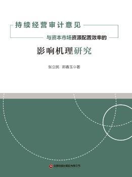 持续经营审计意见与资本市场资源配置效率的影响机理研究