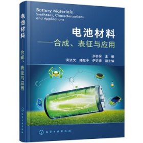 正版新书现货 电池材料:合成、表征与应用:syntheses, characteri