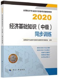 正版新书现货 经济基础知识(中级)同步训练:2020 全国经济专业技