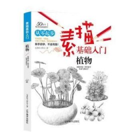 素描基础入门:步骤详细·简单易学从菜鸟到高手:植物