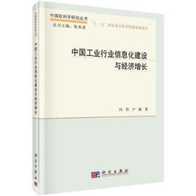 中国软科学研究丛书：中国工业行业信息化建设与经济增长