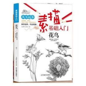 素描基础入门:步骤详细·简单易学从菜鸟到高手:花鸟