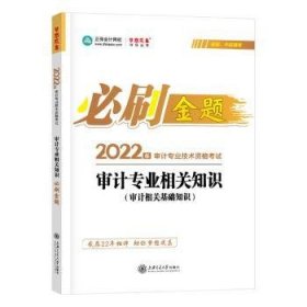 审计专业相关知识必刷金题