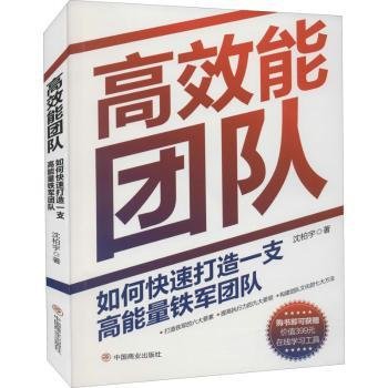 高效能团队：如何快速打造一支高能量铁军团队