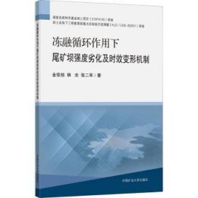 冻融循环作用下尾矿坝强度劣化及时效变形机制