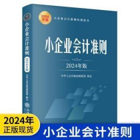 小企业会计准则（24年版）