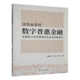 湖南省县域数字普惠发展助力农民增收的效应与机制研究