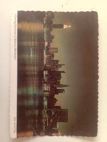 美国老明信片(Glittering Panorama of Midtown Manhattan)1970