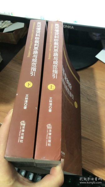 民间借贷纠纷裁判思路与规范指引(上下册）(最高人民法院民间借贷司法解释起草人独奉)