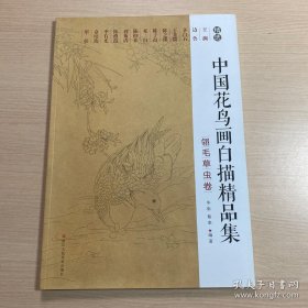 翎毛草虫白描画集、画选、作品集