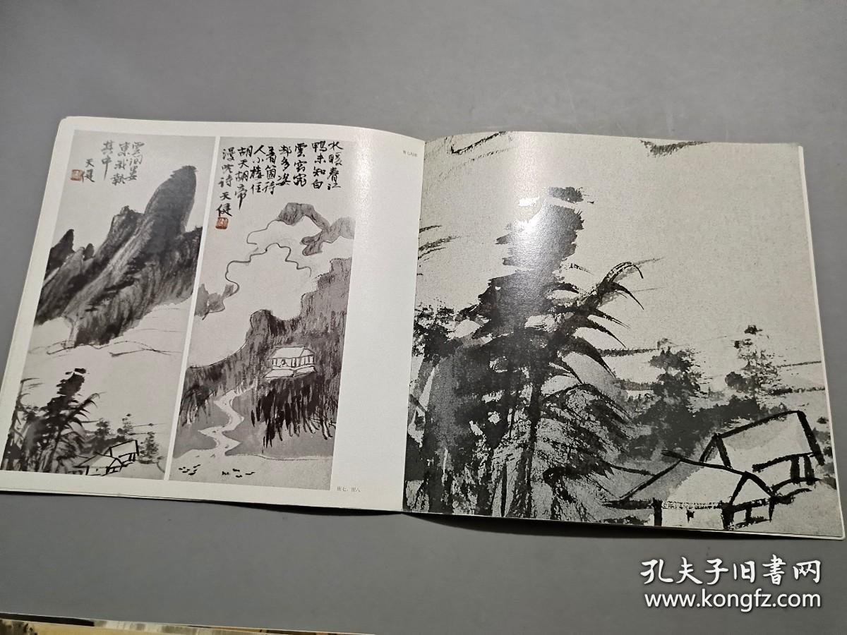 贺天健山水册、画集、画选、作品集