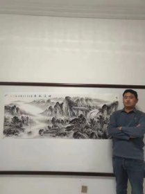 侯桂峰小六尺国画