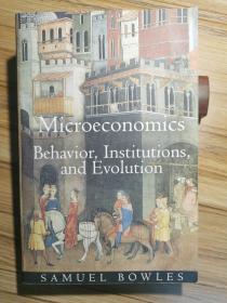 Microeconomics：Behavior, Institutions, and Evolution