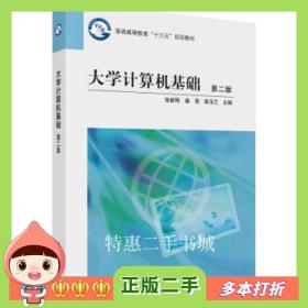 二手书大学计算机基础张新明，姜茸，匡玉兰著科学出版社9787