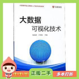 二手书大数据可视化技术杨尚森许桂秋编浙江科学技术出版社978