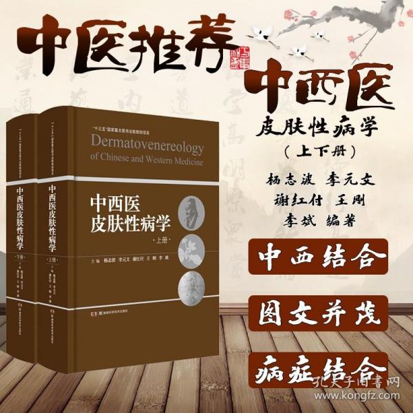 中西医皮肤性病学（上下册） 中医个体化治疗的特色与西医病理诊断的优势相结合 借鉴国内外最新研究进展和诊疗经验