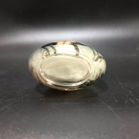 旧藏：琉璃内画【巫山神女图】鼻烟壶规格：8.7cm  宽5.3cm  重75g