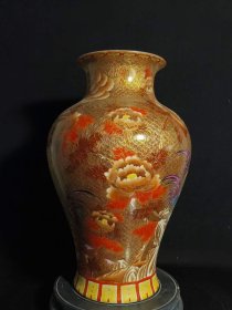 掐丝珐琅彩大吉大利赏瓶