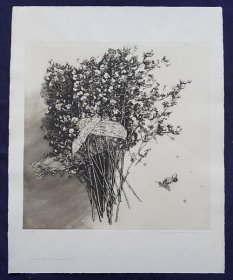 中林忠良 大版铜版画『Transposition -転位-Ⅳ』限定50部 1979年