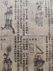 129_清末稀缺版增埔玉匣记，二十八宿值日吉凶歌诀，金符经，看男女值年星辰属命，入宅移居，出行，求财，婚嫁，各种占卜，镇诸怪符法，十二支日佩戴安贴符，鬼谷子先生響卜法，李淳风六壬时课，周公解夢全書，张天师祛病符法，镇恶萝符法，六十年属地年母等等，上图下文，图多符多，共上中下全套，品相佳，保老保真。