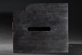 民国时期 紫檀木文件匣。
