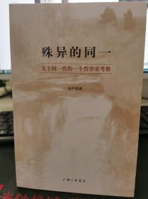 殊异的同一：关于同一性的一个哲学史考察